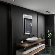 Mirror LED obdélníkový 50x70cm Eclat Motionglow Marcello Discuuts & Termeter Luba Cosmetica Dimabil