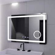 Zrcadlo LED obdélníkový 90x60cm Souverain Motionglow Marcello Desical Clock Defrosting System