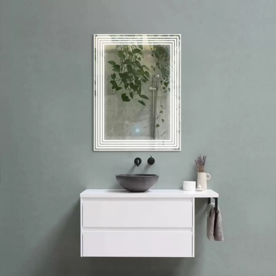 Mirror LED Touch 60x80 cm Marcello Funghi Collection
