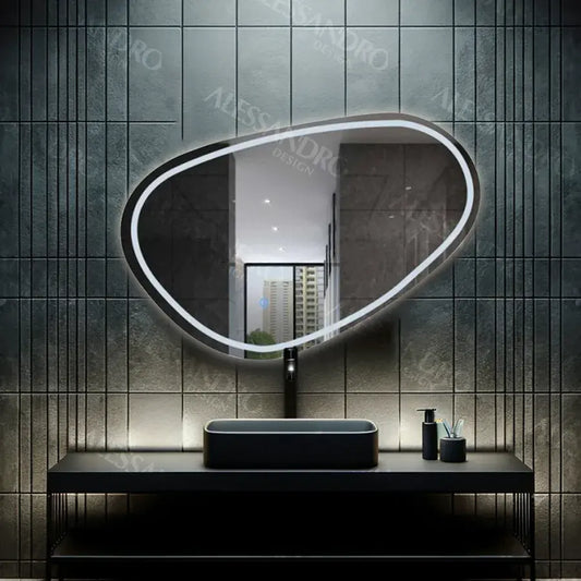 Mirror LED Touch Quaszare 90x65 cm