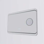 Zrcadlo LED obdélníkový 80x60cm dotykový systém deaktivace kosmetiky