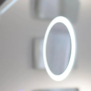 Zrcadlo LED obdélníkový 80x60cm dotykový systém deaktivace kosmetiky