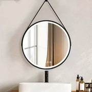 Mirror LED ROUND 60 cm Celesti Majesti Noir EVEA EVEA Motionglow Marcello System Postižení & Daim teploměr