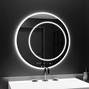 Mirror LED Touch Dotyk Červen Systém Dispozice 60x60 cm Marcello Funghi Collection