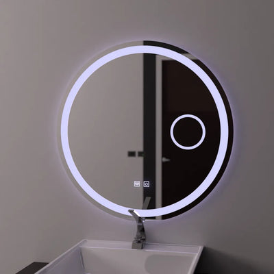 LED kulaté zrcadlo 60cm, Luxor Touch, Demister System, Stmívatelné