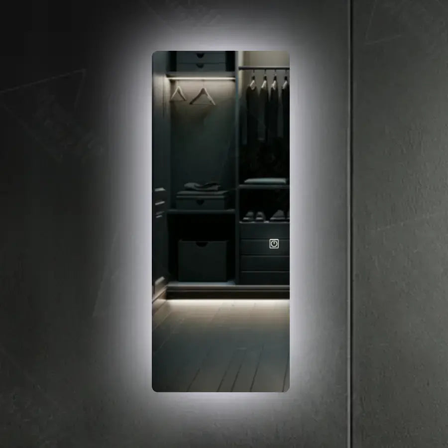 Obdélníkový LED zrcadlo 60x150 cm Marcello Touch Drusing Quarzo