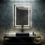 Mirror LED dotykový systém Rhea System Defrosting 60x80 cm Marcello Funghi Collection