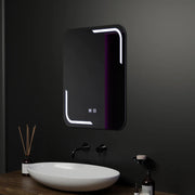 Zrcadlový LED obdélníkový 60x80cm dotykový systém odmrazování Ulrich