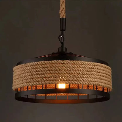 Pendulum Anthony 1x E27 Black Brown