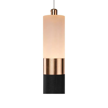 LED Adam, 14W, akrylový a kov, černá se zlatem/horkým/neutrálním světlem