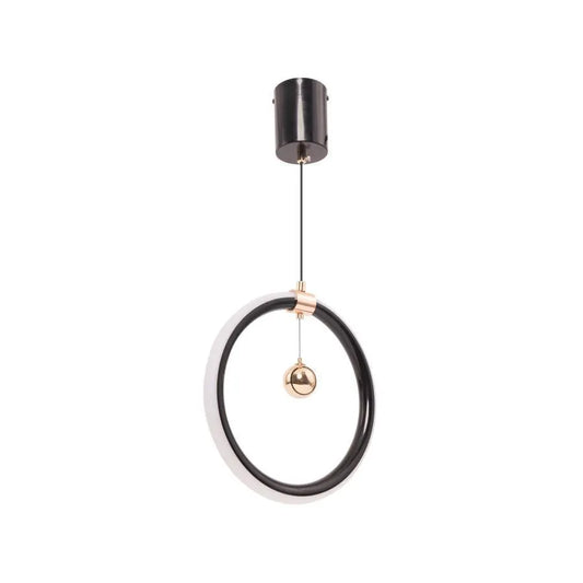 LED HAL, 24W, 2,4 GHz, Dimable, Metal, Black and Golden