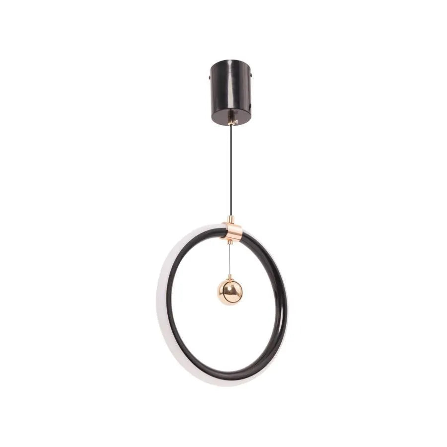 LED HAL, 24W, 2,4 GHz, Dimable, Metal, Black and Golden