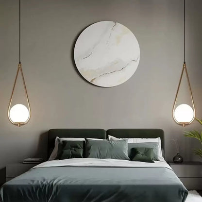 Lust Loft Haven, 1x E27, zlatá bílá, kov, nastavitelná výška