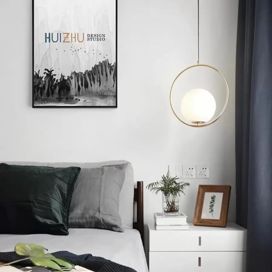 Chtíč loft terasa, 1x E27, zlatá bílá, kov, nastavitelná výška