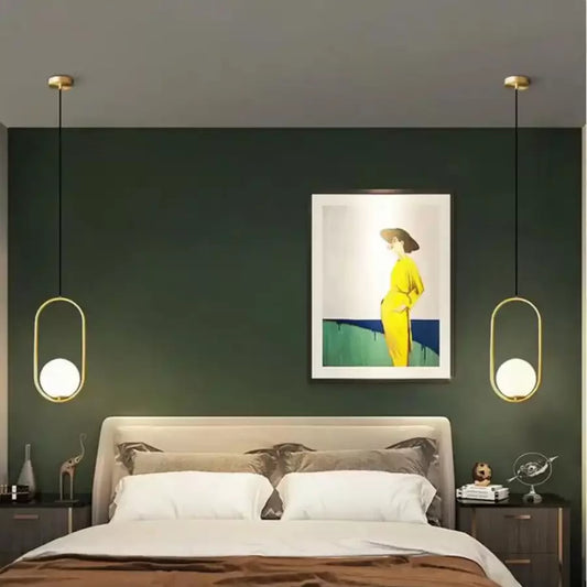 LOFT LOFT GALERIE Modern, 1x E27, zlatá bílá, kov, nastavitelná výška