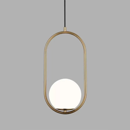 LOFT LOFT GALERIE Modern, 1x E27, zlatá bílá, kov, nastavitelná výška