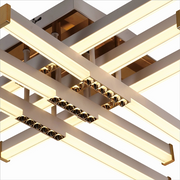 LED lustr s dálkovým ovládáním LT178/6WH, 84W, 6 prvků, studené/teplé/neutrální světlo, stmívatelný, bílý