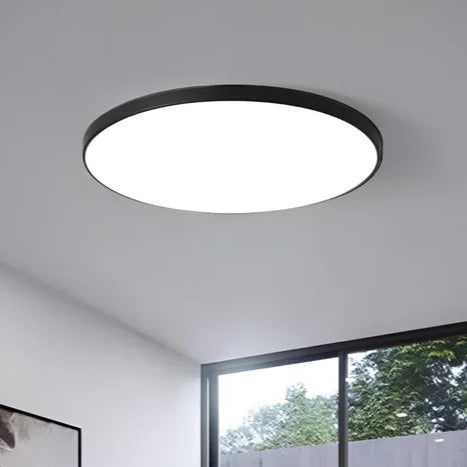 LED solis 27cm 20w ceil. Černé neutrální světlo