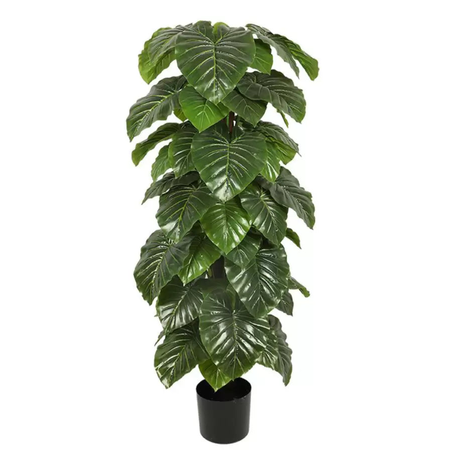 Philodendron umělá rostlina, č. 140 cm zelené hrnce