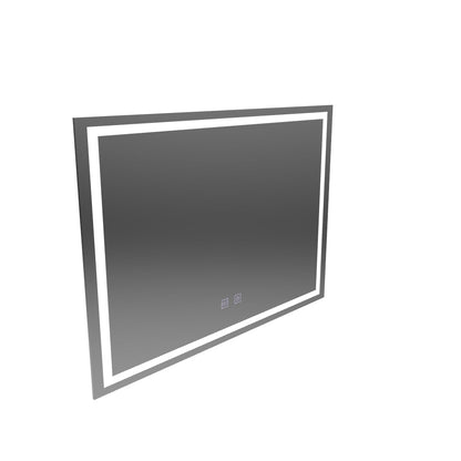 Zrcadlo LED obdélníkový 70x50cm dotykový umbria systém rozmrazování