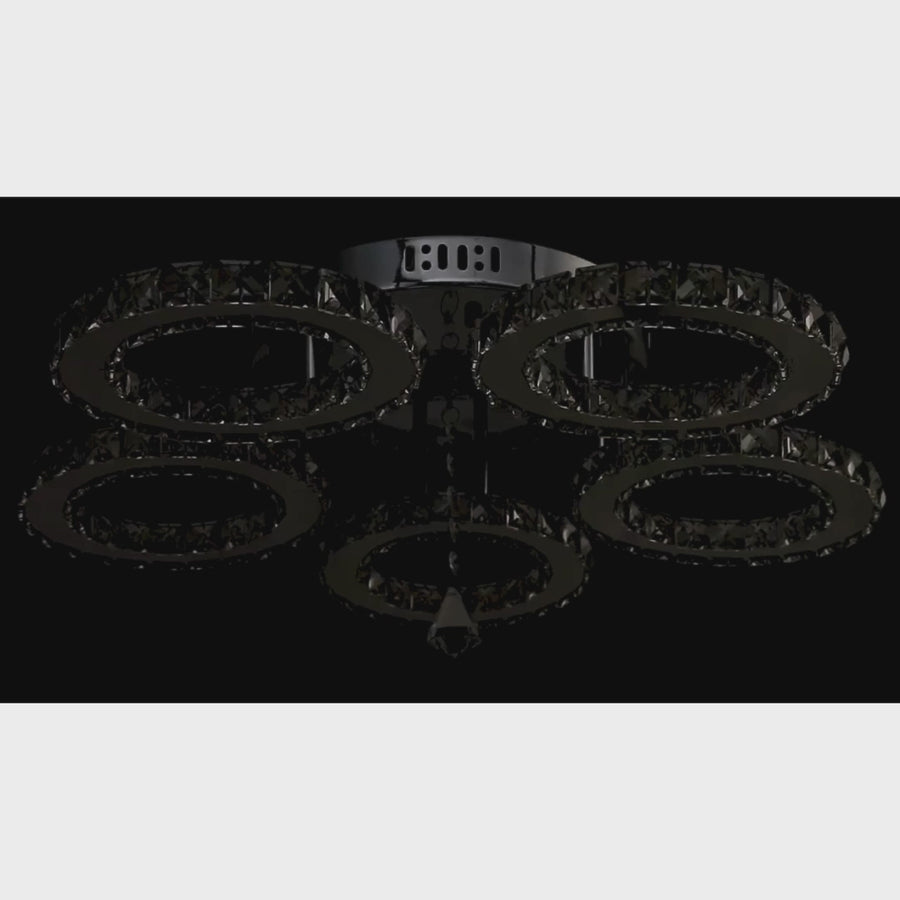 LED chtíč s dálkovým ovládáním a Crystal Anubis 61W
