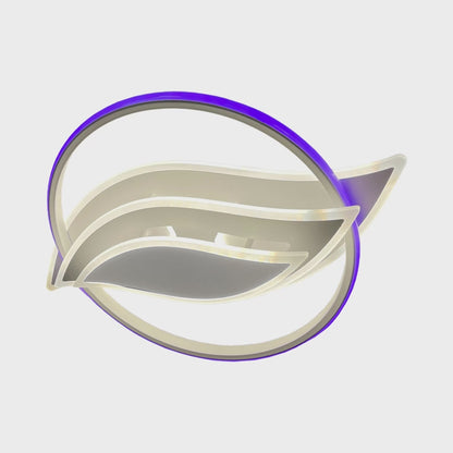 LED lustr s dálkovým ovládáním JARRIA 52W, Studené/Teplé/Neutrální/RGB světlo, Stmívatelné, Bílý