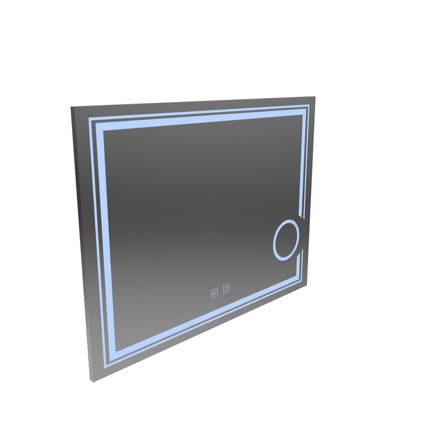 Zrcadlo LED obdélníkový 80x60cm Magia Essenza Touch Dimable Defrition System