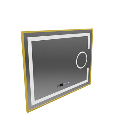 Mirror LED obdélníkový 50x70cm Eclat Motionglow Marcello Discuuts & Termeter Luba Cosmetica Dimabil
