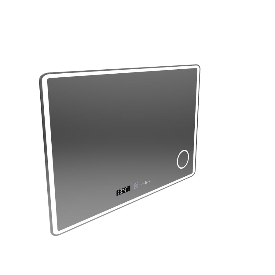 Zrcadlo LED obdélníkový 120x80cm Aura Ritlesso Poro Motionglow Marcello System Postižení a teploměr kamioty kosmetiky