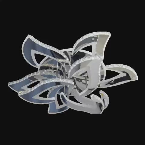 LED LED LED LED s dálkovým ovládáním, 300 W, Dimable, Chrome