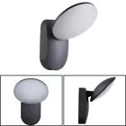 Venkovní nástěnné LED svítidlo 10W, AX165, Warm Light 3000K, černá