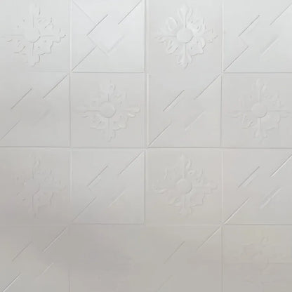 Sada 10D Self -Adhesive 3D měkká pěna, 70cmx70cmx2mm, bílá