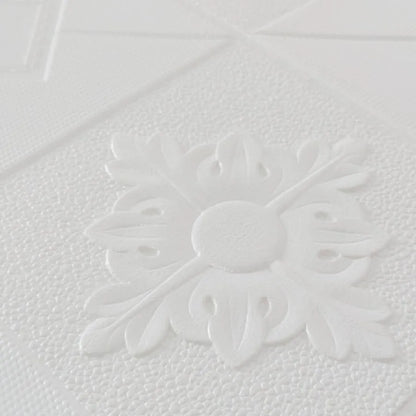 Sada 10D Self -Adhesive 3D měkká pěna, 70cmx70cmx2mm, bílá