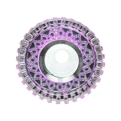 LED SPOT, 5W, Round, 6000k, Purple Light