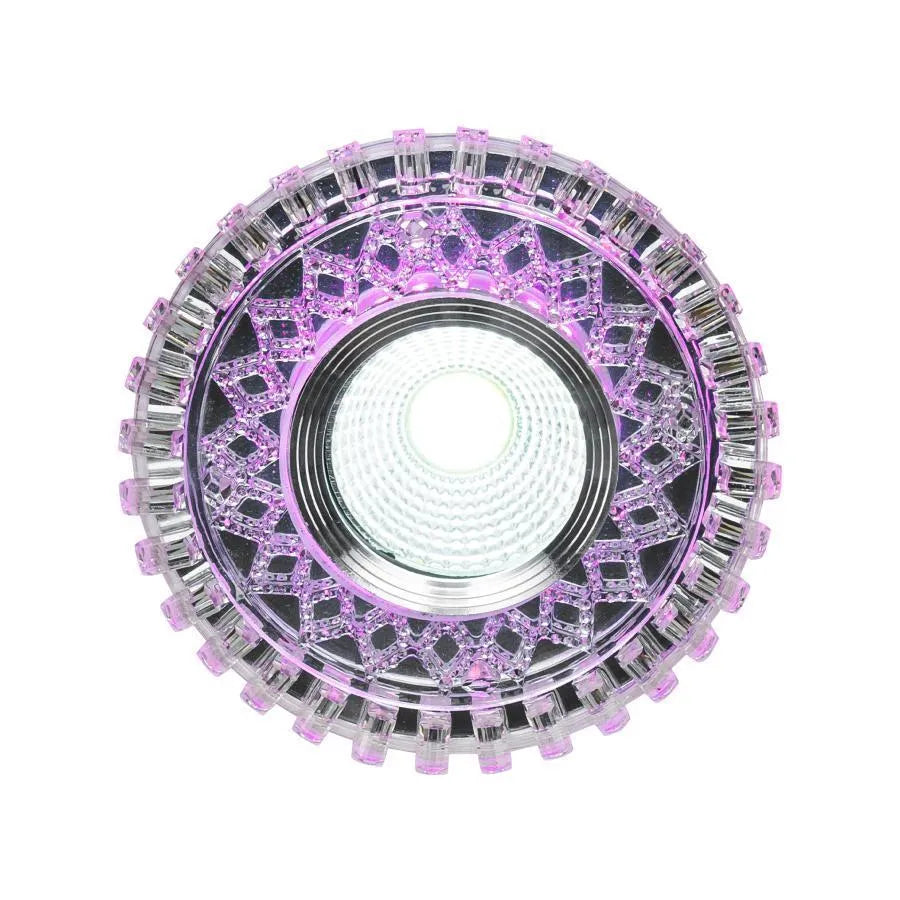 LED SPOT, 5W, Round, 6000k, Purple Light