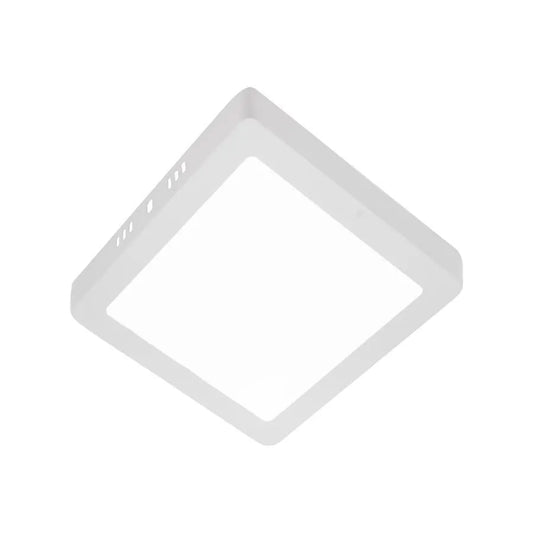 Aplikované LED skvrny, 12W, 6400k, kov a akryl, bílá