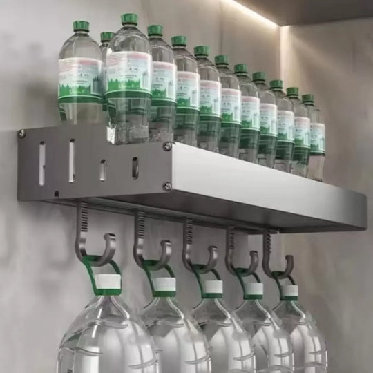 Držák příslušenství 39cm Tmavě šedý hliník Koupelnové doplňky Výchozí název Alessandro Design