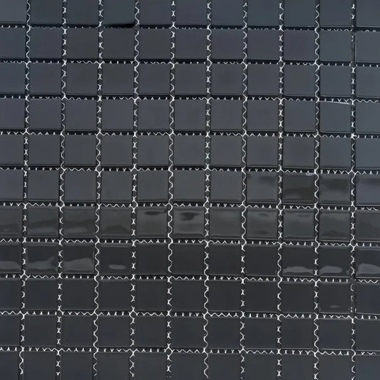 Self -adhesivní 3D tapeta, 30 cm*30 cm*0,3 cm, sklo, černá