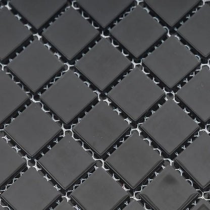 Self -adhesivní 3D tapeta, 30 cm*30 cm*0,3 cm, sklo, černá