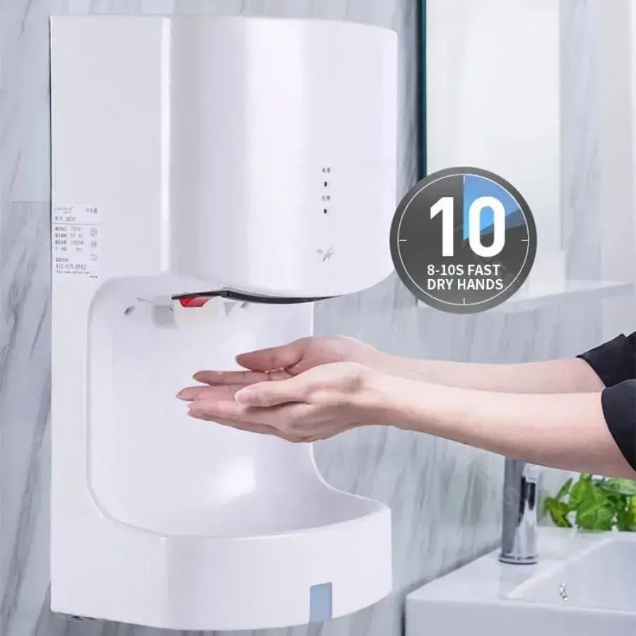 Ruční sušička se senzorem, 1200 W, bílá, plast, FL/2020