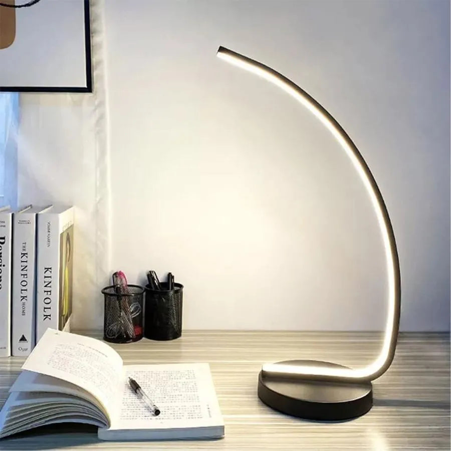 LED lampa Nemesis, 10W, studené/horké/neutrální světlo, kov a akrylové, černé