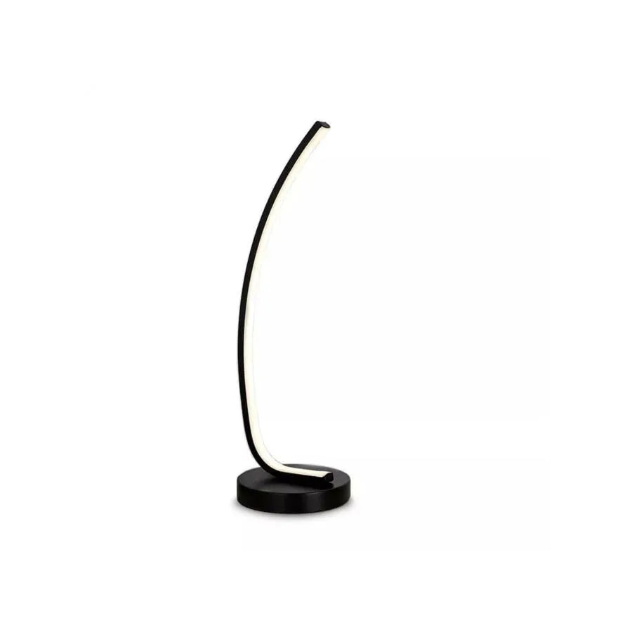LED lampa Nemesis, 10W, studené/horké/neutrální světlo, kov a akrylové, černé