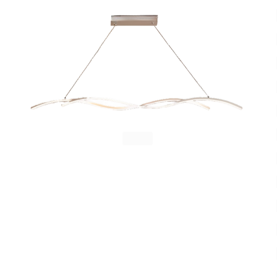 LED CHANDIER s dálkovým ovládáním Gildis, 30W, studené/horké/neutrální světlo, nelash, černá