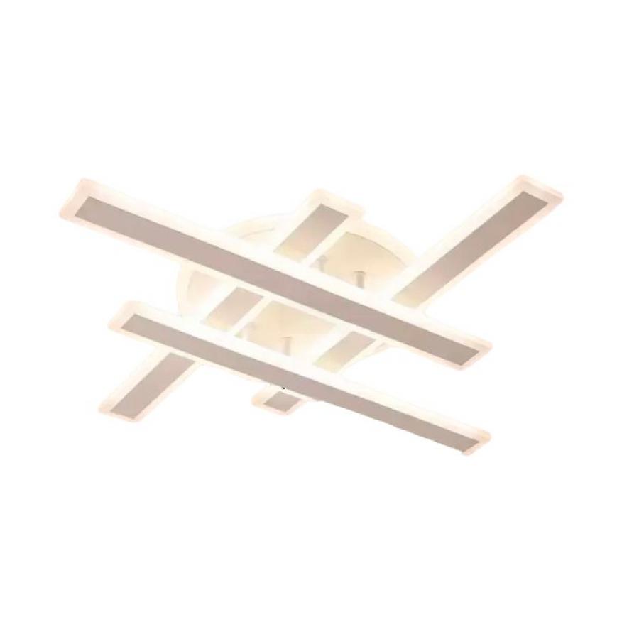 LED lustr s dálkovým ovládáním Shawn, lineární, 85W, studené/horké/neutrální světlo, nestabilní, bílé